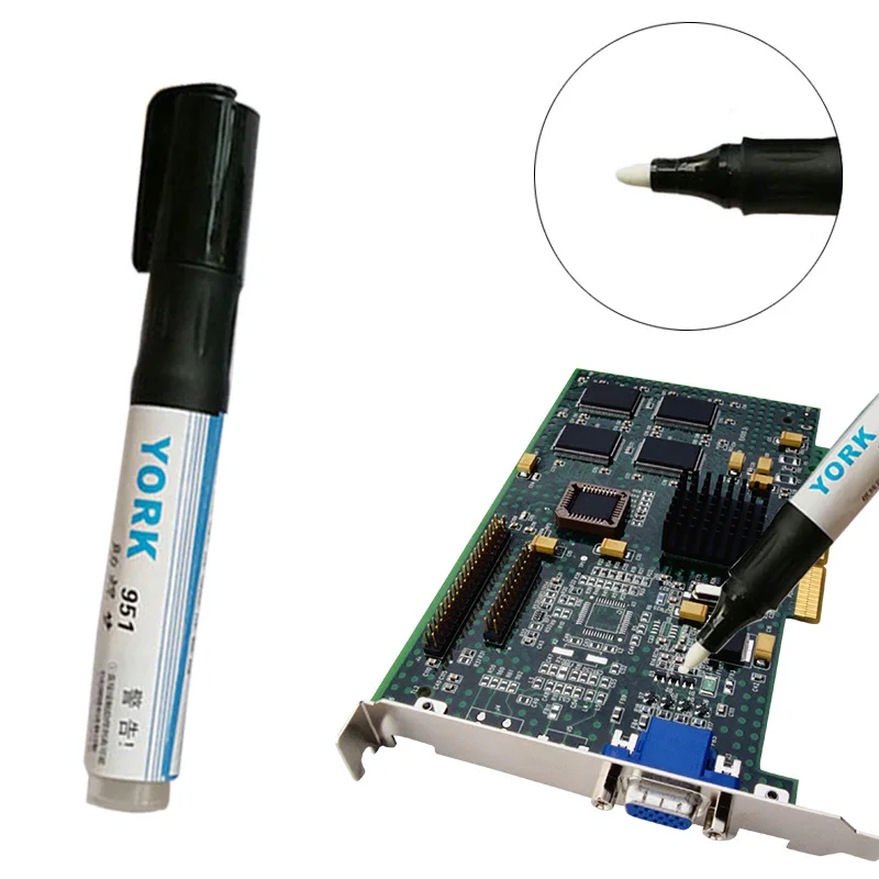 1pcs 951 Soldering Rosin Flux Pen Non-Clean Low-Solid Surface Mount Solder for Solar Power Panel DIY | Инструменты