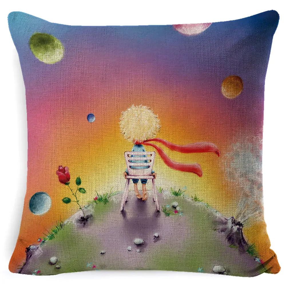 Fokusent декор для детской комнаты Сказочный Маленький принц диванная Подушка Чехол