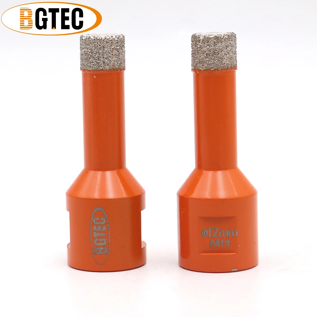 

BGTEC 2 шт. 12 мм Вакуумные Паяные алмазные сверла для сухого бурения гранитная мраморная плитка керамическая пила для отверстий M14 сверла корон...