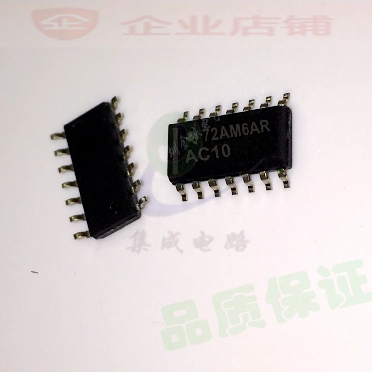 100% новый и оригинальный 74AC10 SOP14 SN74AC10DR|Запасные части| |