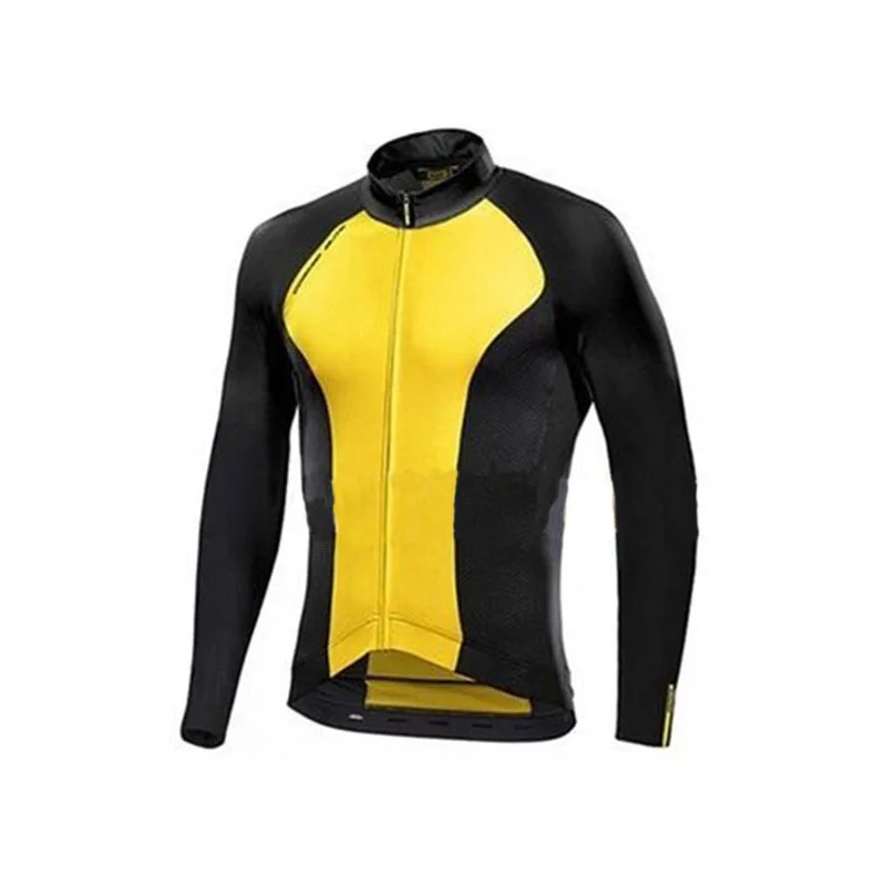 pro team полиэстер Мужская велосипедная Джерси с длинным рукавом Ropa Ciclismo велосипедная одежда быстросохнущая одежда для верховой езды - Цвет: 8