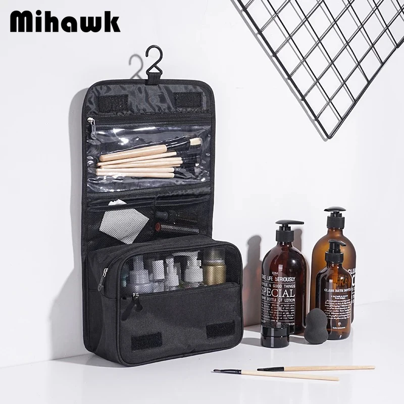 Mihawk, переносные Висячие Сумки Для Хранения Туалетных принадлежностей, Женская Складная косметичка, органайзер на молнии, сумка, чемодан, сумка, поставка