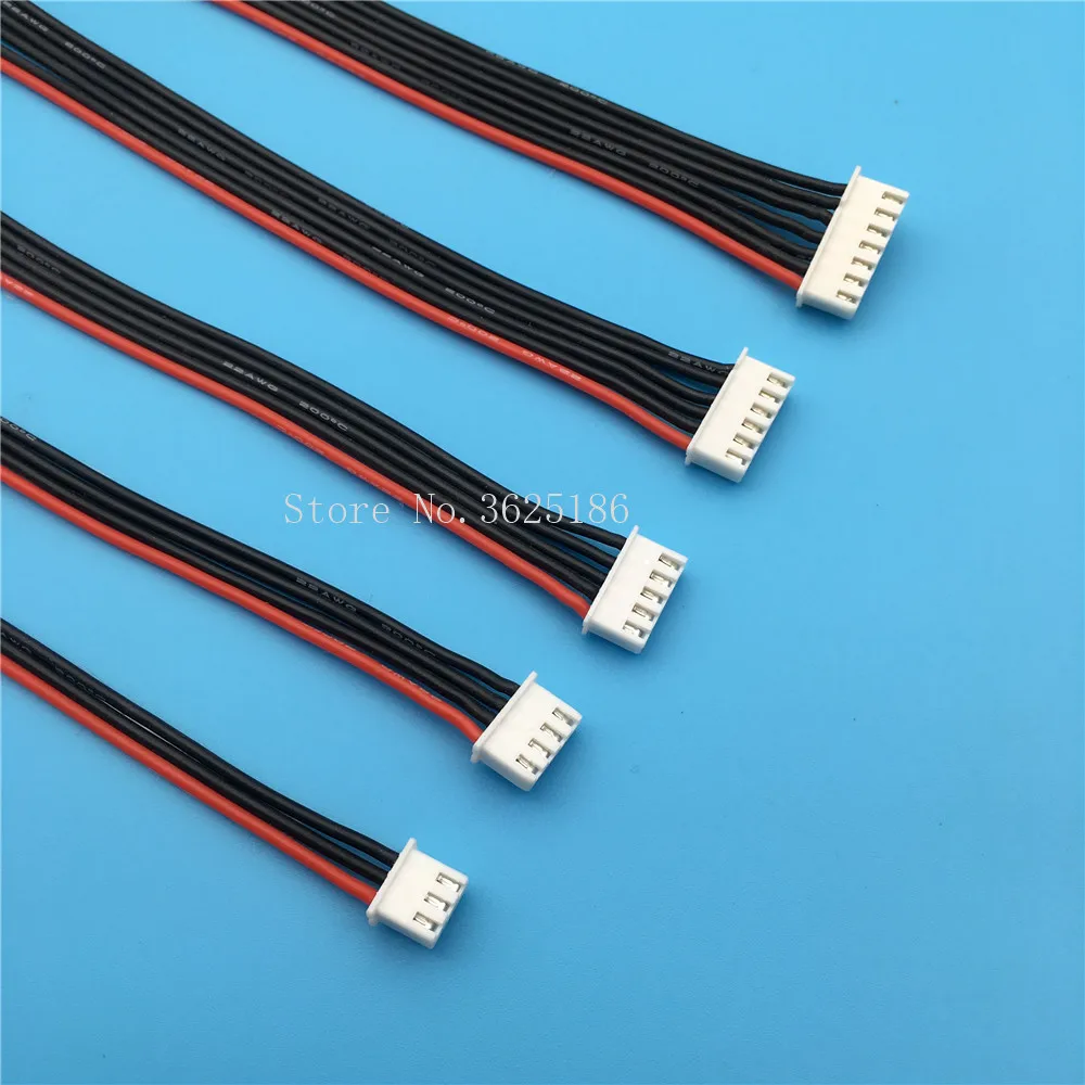 Кабель зарядного устройства для Lipo XH2.54 линия/провод 15 см 2S 3S Φ 6S 22AWG кабель мягкий