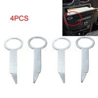4pcs auto car radio removal keys tool stereo pin dash repair panel universal for ford audi volkswagon mercedes benz skoda