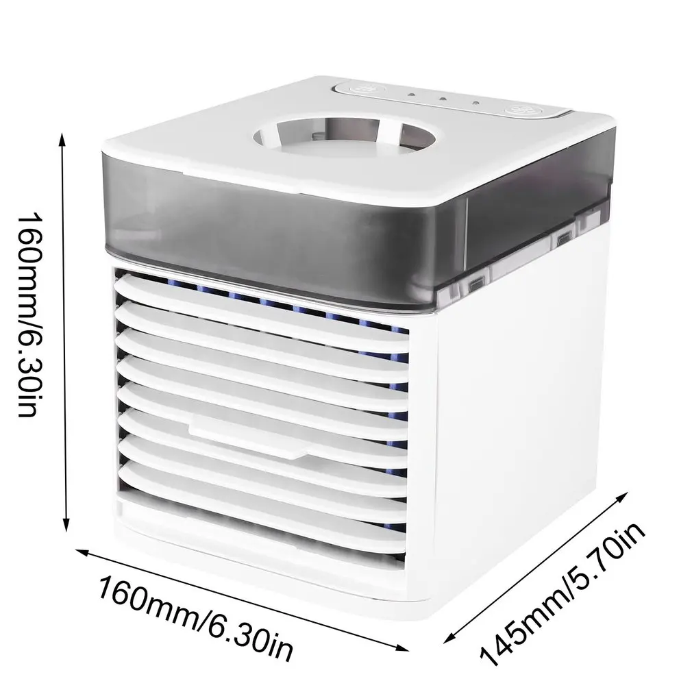 

Household Small Power-saving Fan Bedroom Air-conditioning Fan 3 Gear Cooling Modes Air-conditioning Fan