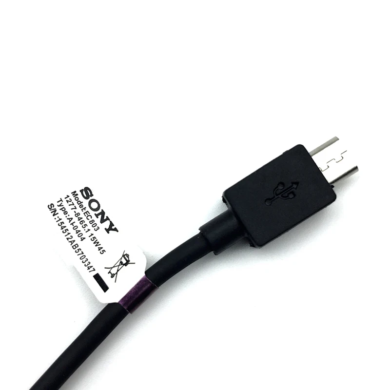 Оригинальный кабель для быстрой зарядки Sony Xperia Z1 Z2 Z3 Z4 Z5 z3C Z5P Xp Xa Compact z5 Premium M4 Aqua USB