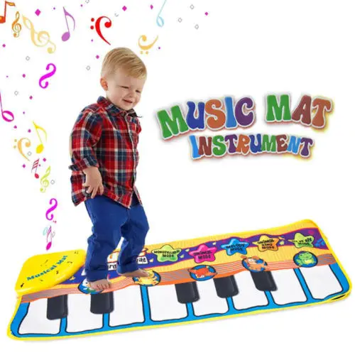 

New Musical Music Kid Piano Play Baby Mat Animal Educational Soft Kick Toy Gift