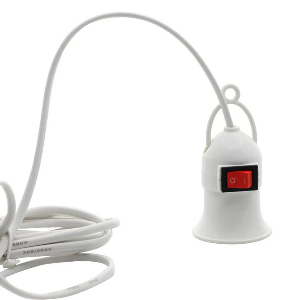 

E27 Haning Indoor Plants Light Holder Warehouse Lampholder w/ Cable EU Plug