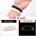 Новый светящийся силиконовый браслет для мужчин и женщин, парный браслет для Audi A6 C6 C7 A1 A3 A4 B5 B6 B7 B8 A5 C5 A7 TT Q3 Q2 Q5 Q7 Quattro