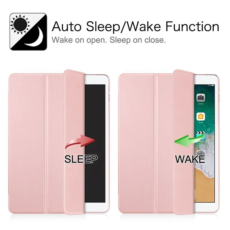 Умный флип-чехол с функцией автоматического сна кожаный чехол для Apple iPed 2 3 4 6 7th 10