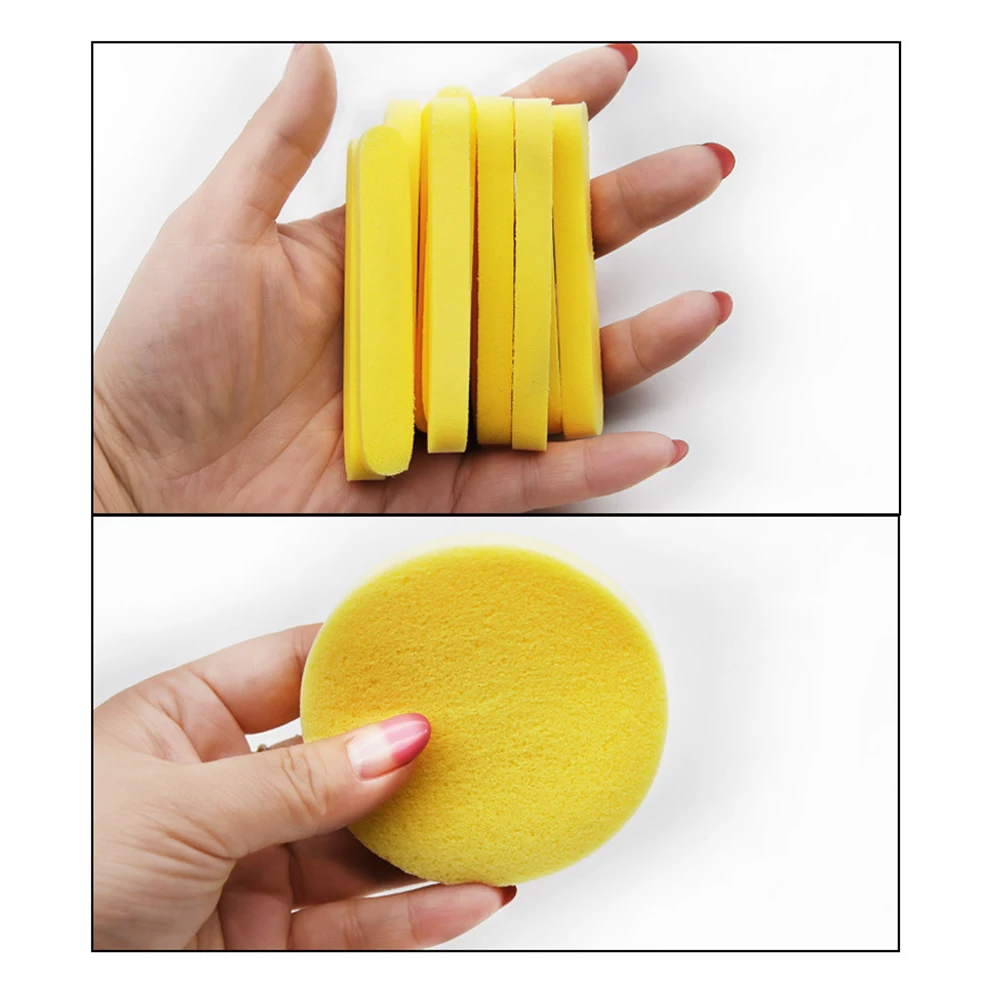 12 шт. косметический спонж для очищения кожи тела лица мытья удаления макияжа