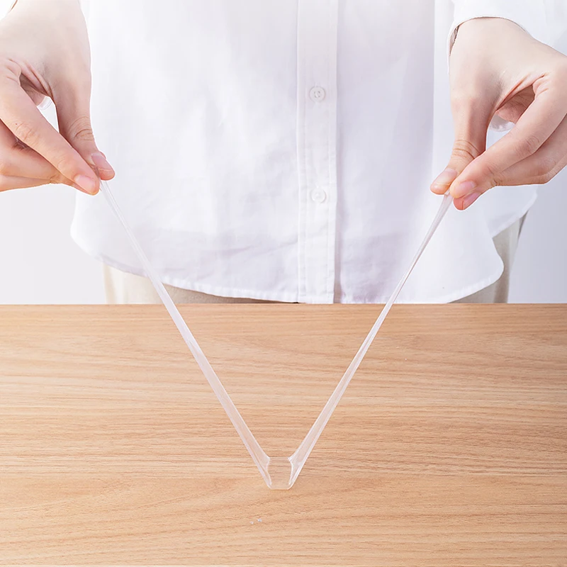 Нано двухсторонняя лента Съемная гелевая ручка прозрачная липкая многоразовая