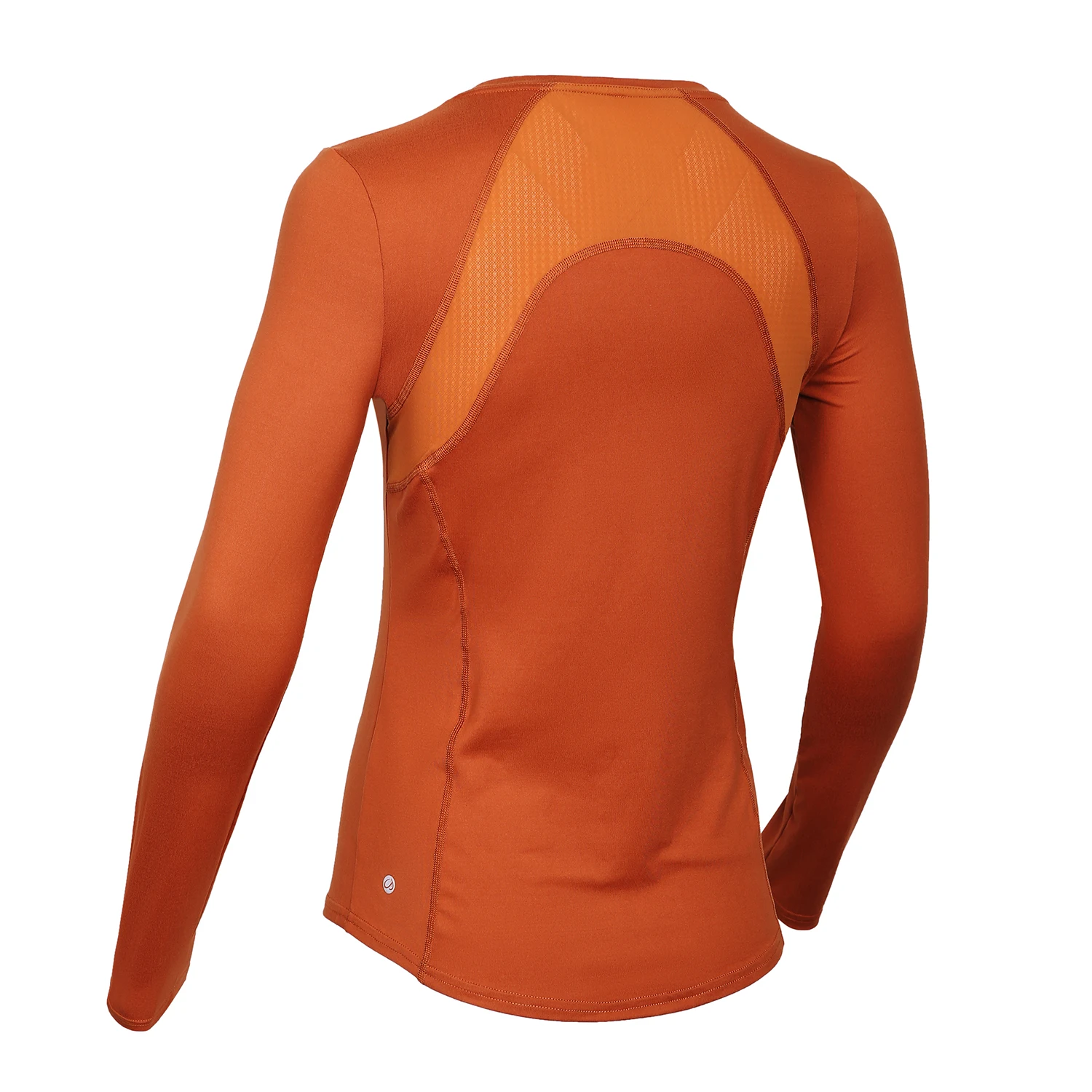 

SYROKAN Women's Loose Fit Yoga Shirts Long Sleeves Soft Running Clothes Mesh Back Workout Tops