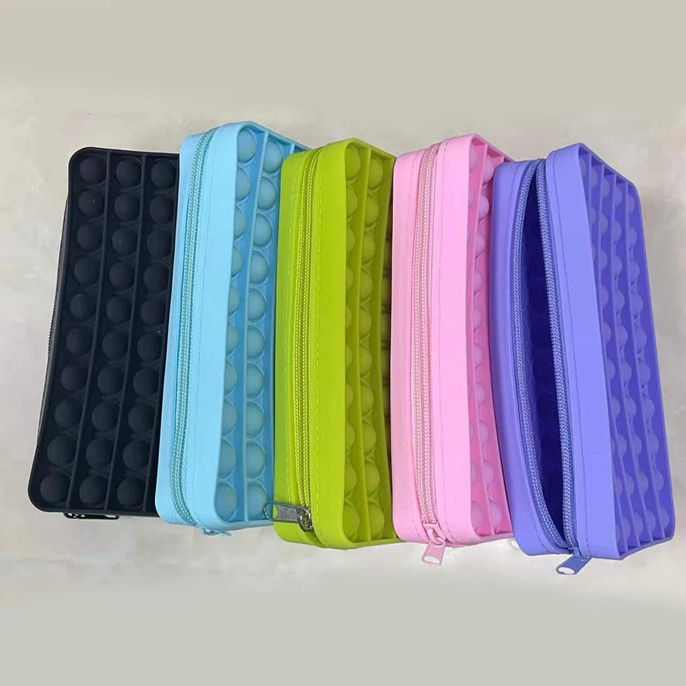 Новое поступление силиконовый кошелек с пузырьками простой мягкий стационарный