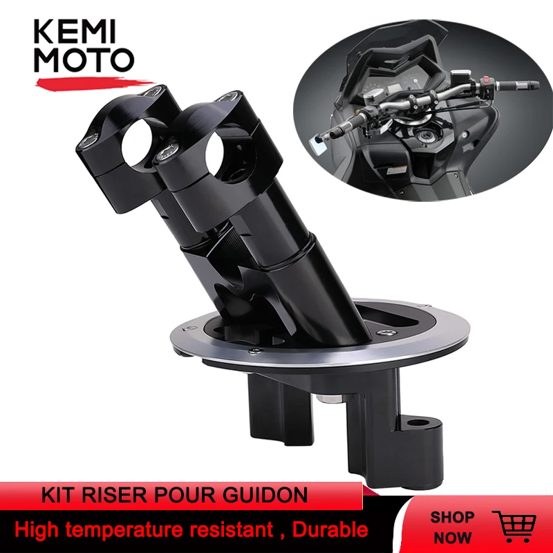 Мотоциклетный комплект стояк POUR GUIDON ручка RISER для YAMAHA TMAX 500 2008 2012 TMAX 530 2012- DX SX
