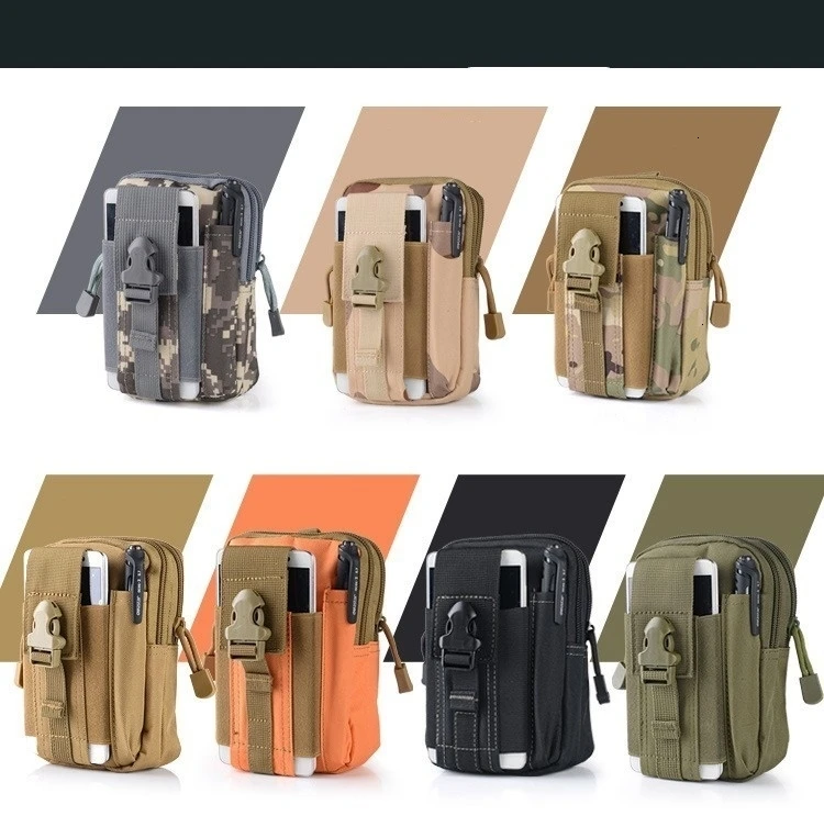 Тактическая Сумка Molle, поясная сумка, маленький карман, военная поясная сумка для бега, Сумка для кемпинга, аксессуары