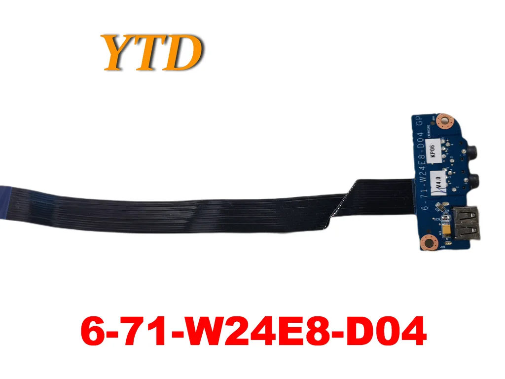 Оригинальный Для Clevo W244EUQ DNS W258ELQ 0151559 пластинчатый базовый разъем аудио y образный
