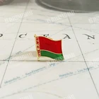 Беларусь Государственный Флаг Кристалл эпоксидная смола разноцветная брошь сувенирные булавки для лацканов