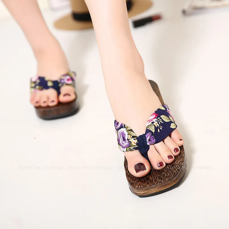Женские Искусственные японские традиционные Сабо Geta китайские деревянные