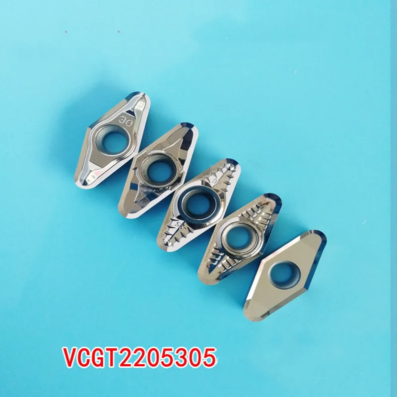 VCGT220530 good quality Aluminum alloy blade VCGT machined copper and aluminum wheel brushed CNC car blade