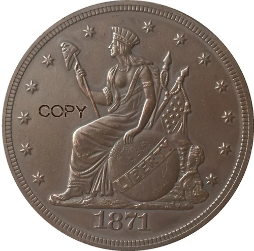 1871 долл. США 1 доллар копия монет|coin copy|coin coinscoin dollar |