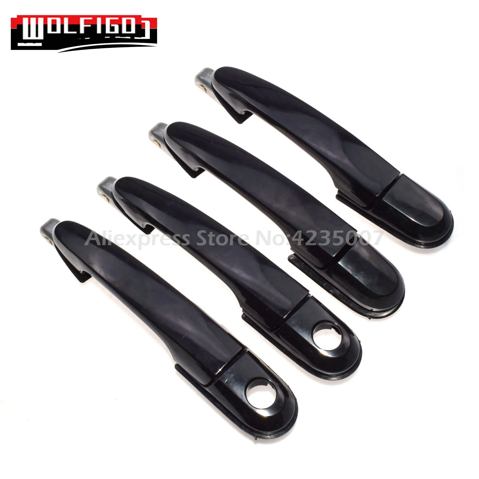 Новая Наружная ручка двери WOLFIGO для Hyundai Tucson 2005 06 07 08 2009 82650 2E020 CA/82660 CA|Внешние