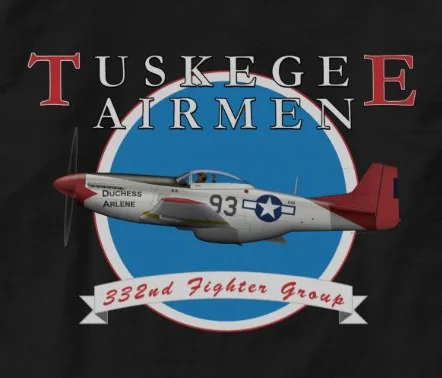 

Tuskegee Airman P-51D Red Tail Women's T-Shirt