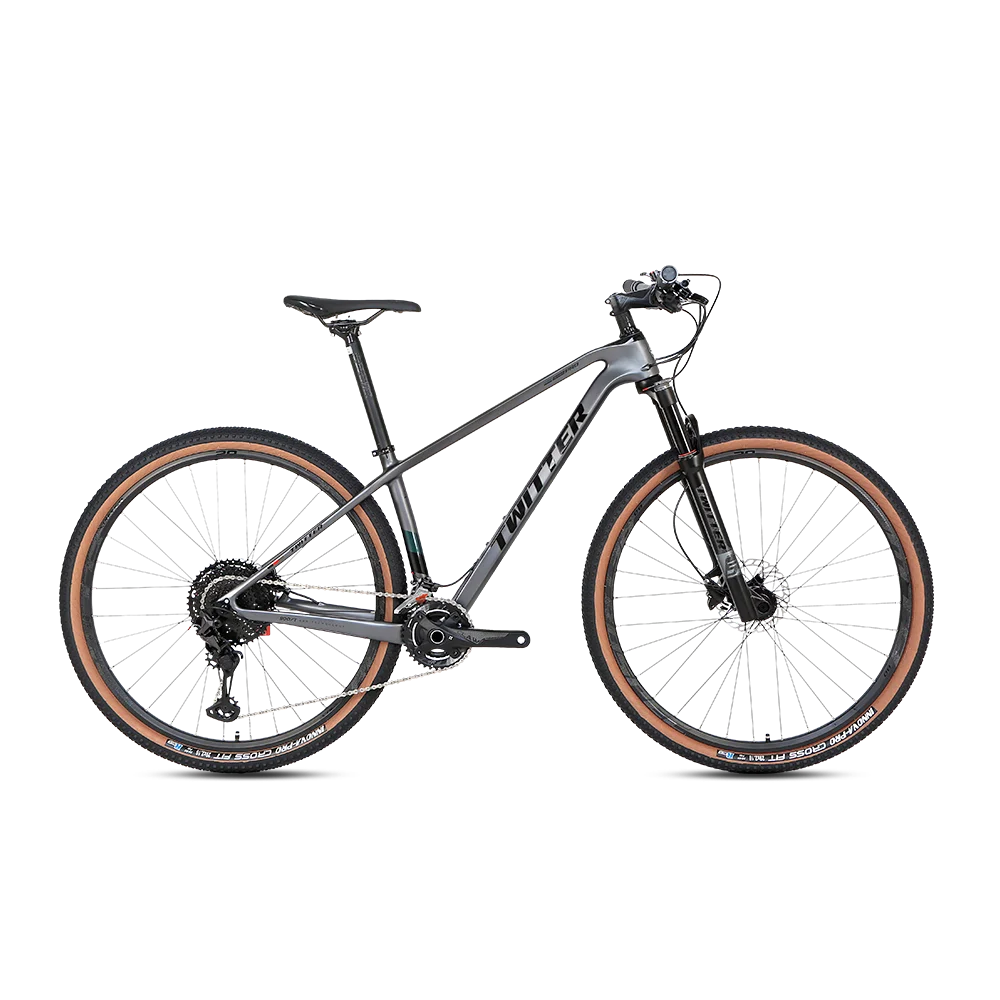 

TWITTERbicycle WARRIORpr SRAM SX EAGLE-12speed 29inch aluminum wheel carbon fiber mountain bike hydraulic disc brake bicycle