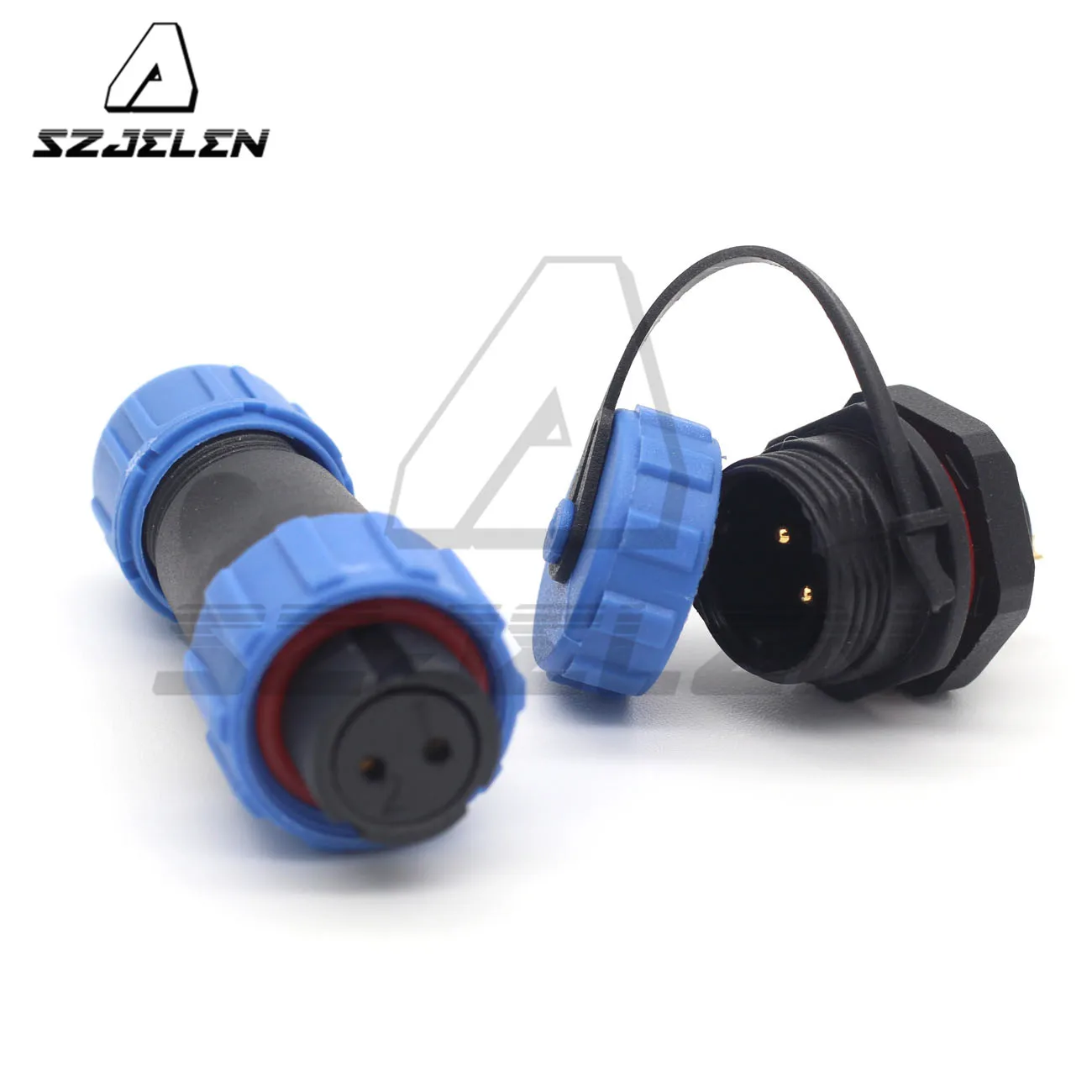 SP13 2 pin Waterproof Connector LED Power Wire Connectors Automotive Female Plug &amp Male Socket | Обустройство дома