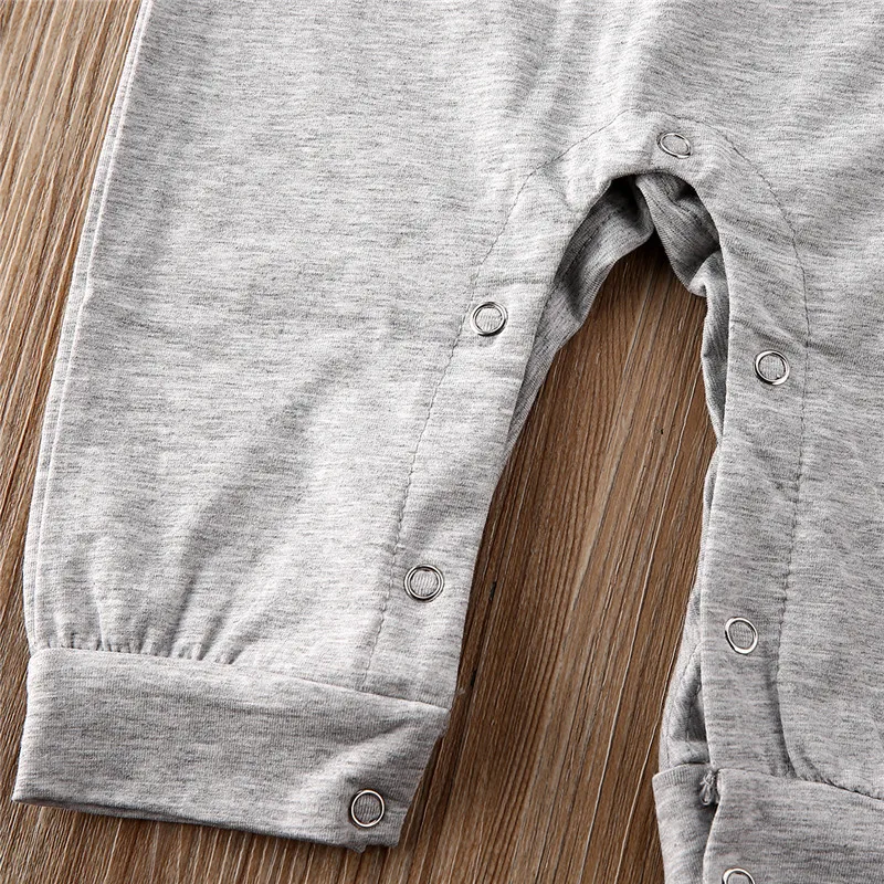 

0-18M Newborn Baby Girl Boy Autumn Cotton Clothes Long Sleeve Stripe Romper Toddler Kids Jumpsuit Soft Comfortable Playsuit