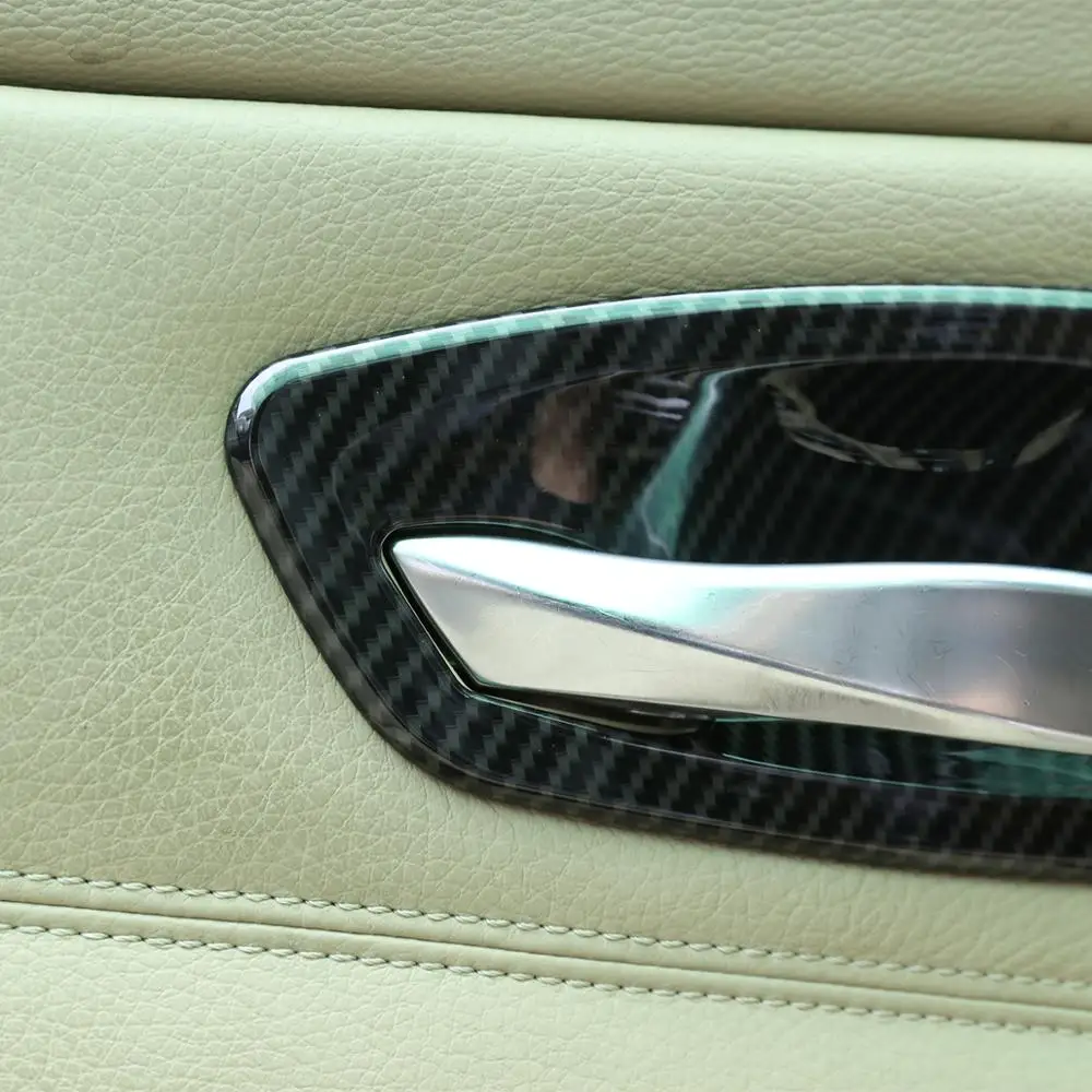 Автомобиль внутренняя отделка двери для BMW 3 серии E90 2005 -2012 ABS дверная ручка чаша