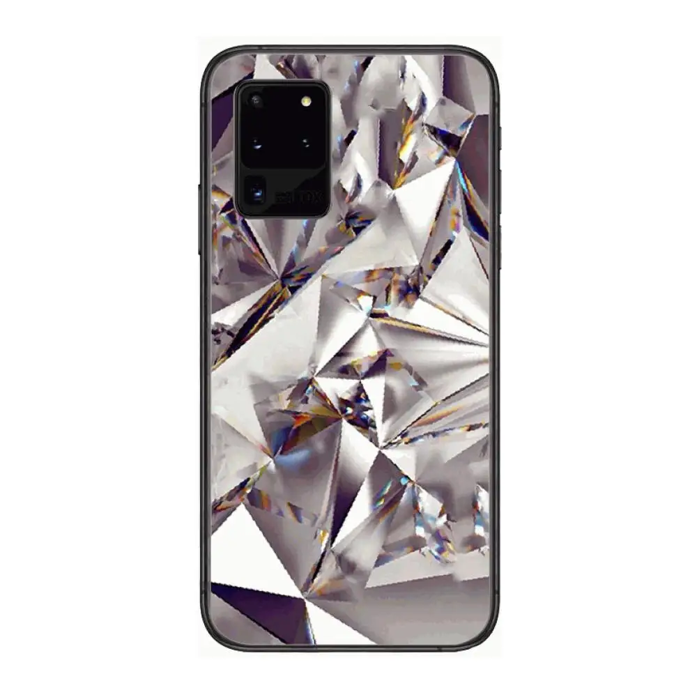 

Beautiful Shining Diamond Phone cover hull For SamSung Galaxy S 6 7 8 9 10 20 21 Plus Edge E note 5G Lite Ultra black soft bum