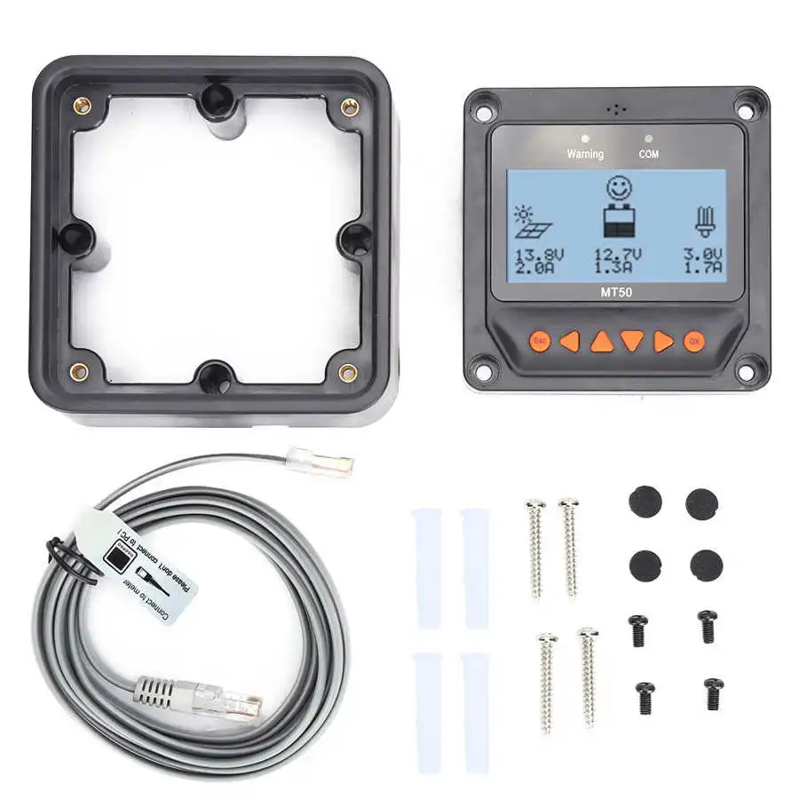 MT 50 40A/30A/20A/10A контроллер солнечной зарядки ЖК дисплей монитор регулятор заряда