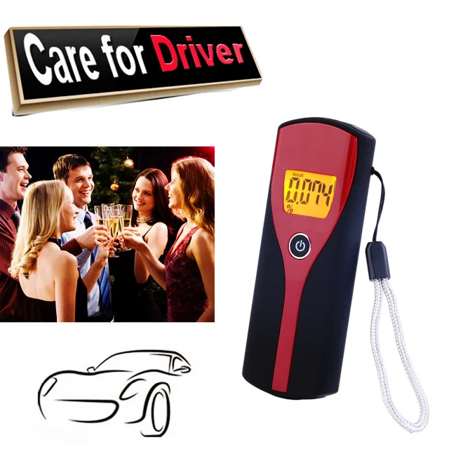 Цифровой тестер спирта дыхания оповещения Тестер ЖК дисплей Дисплей со звуковым