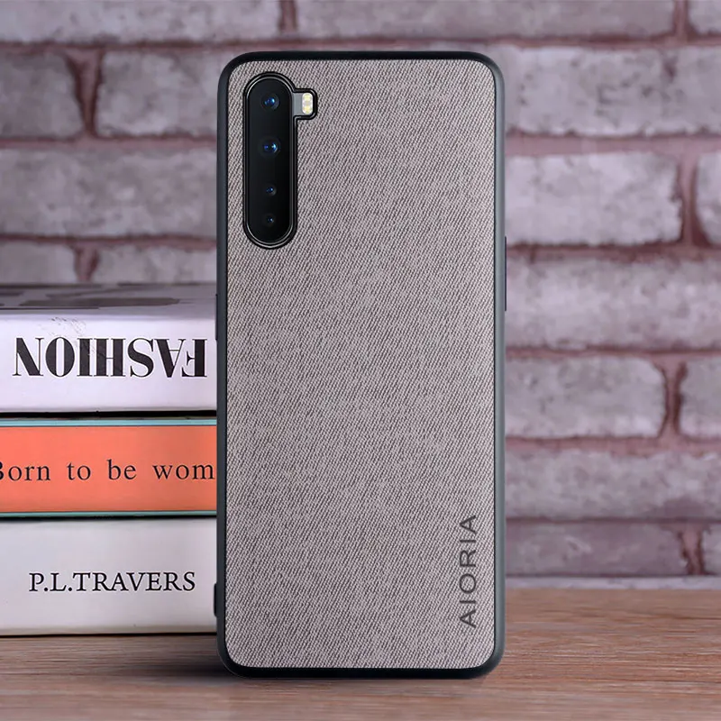 case for oneplus nord z n10 n100 5g coque luxury textile leather skin soft tpu hard phone cover for oneplus nord n100 n10 case free global shipping