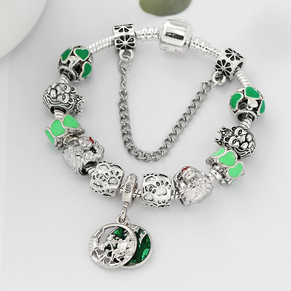 Модный браслет с шармами &quotКороль джунглей&quot браслеты оригинальным львом