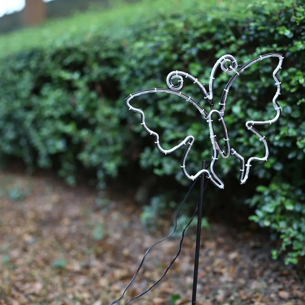 Неоновая вывеска в форме бабочки 3 шт./компл. набор для ночного освещения