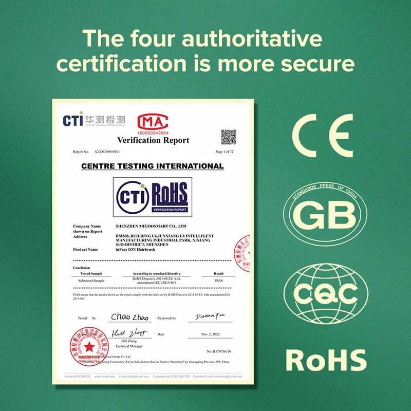 Выпрямитель для волос inFace Pro Plus ионный стайлер завивки быстрый нагрев расческа