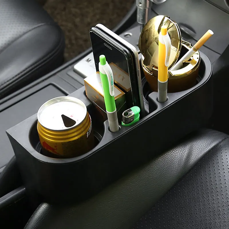

Multi-Function Car Cup Holder Auto Seat Gap Water Cup Drink Bottle Can Phone Keys Holder Stand Car Styling Organizer Storage