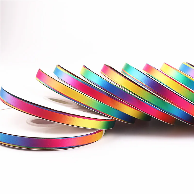 Шелковые корсажные ленты градиентного цвета украшения для свадьбы