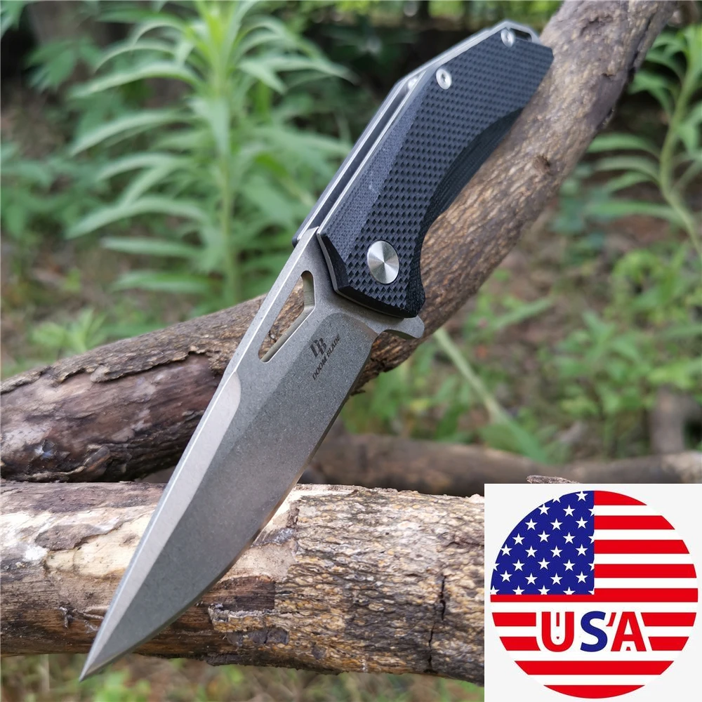 Складной нож карманный тактический Клинок с лезвием D2 рукоятка G10 подходит для