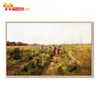 вышивка крестом наборы рукоделие, наборы для вышивки 11CT водорастворимые узоры на холсте 14CT Полный Портрет сельскохозяйственной женщины-NCMP095