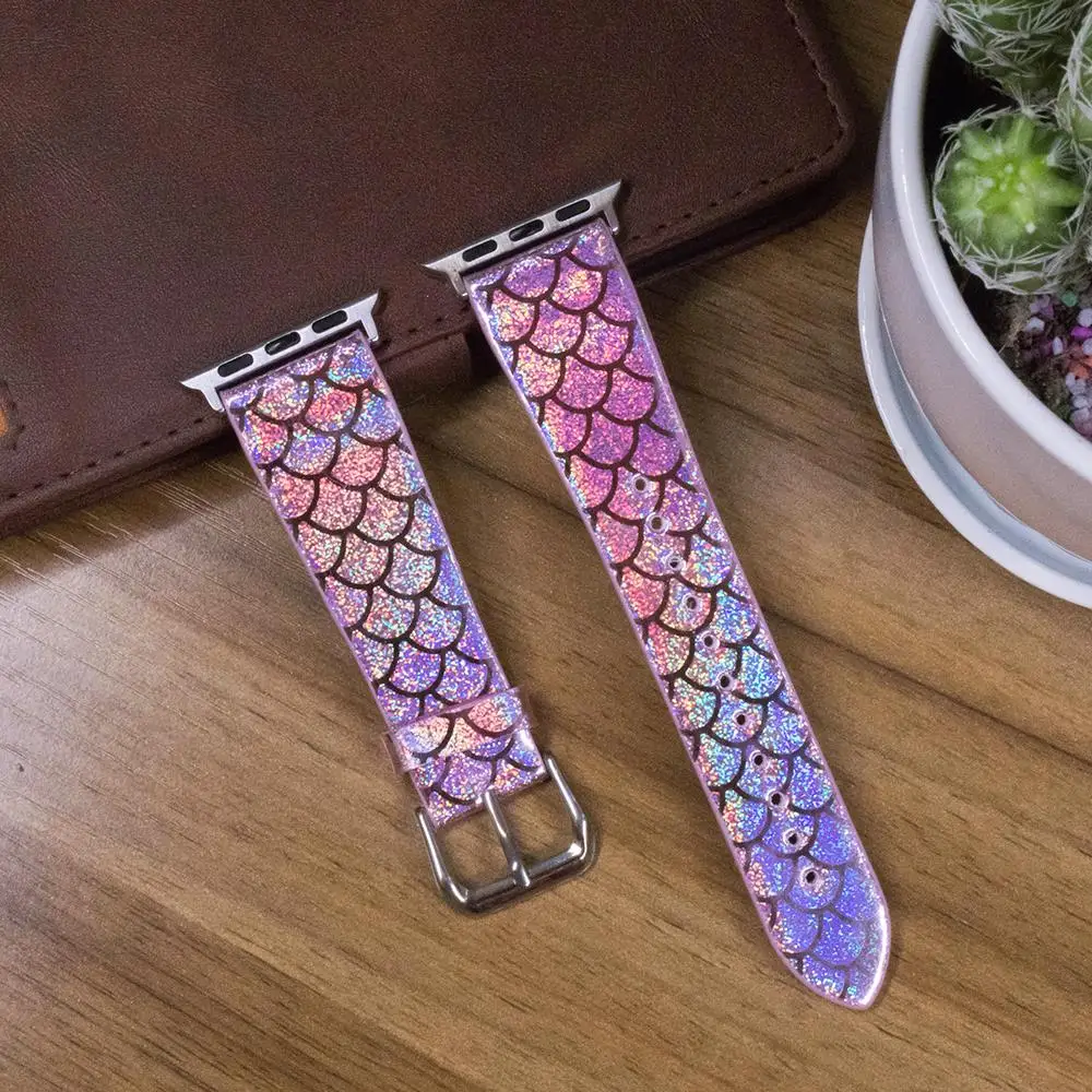 Кожаный ремешок для apple watch 44 мм iwatch 38 42 40 из натуральной кожи часов AW серии 4 3 2 1