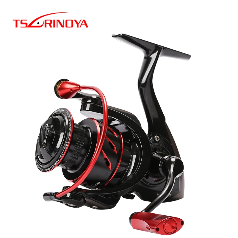 Спиннинговая катушка Tsurinoya Whirlwing 800 1000 2000 3000 для морской воды 8 + 1 шарикоподшипник