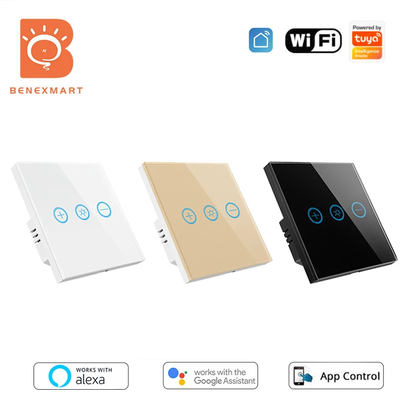 

Умный настенный переключатель Benexmart с Wi-Fi и управлением через приложение