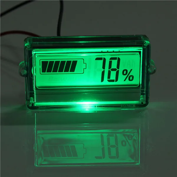 Тестер емкости аккумулятора с ЖК-индикатором для литий-свинцово-кислотных аккумуляторов 12 В, 24 В, 30 в от AliExpress WW