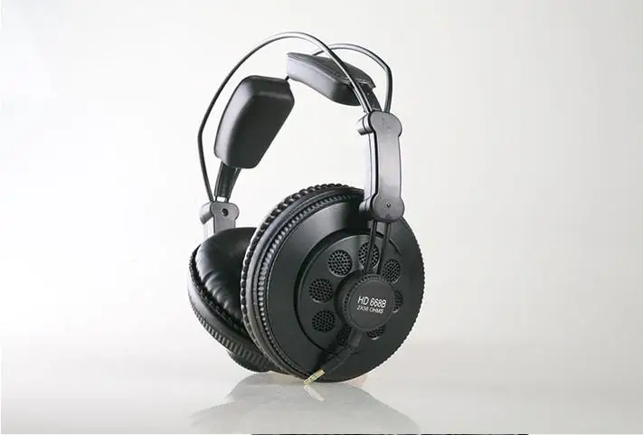 

Newing Superlux HD668B Headphones Professional Semi-open Studio Standard Dynamic Headset Monitoring With Dual Mic Noise Isolatio