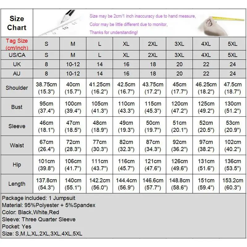 

Women Jumpsuits Overall Elegant Party Palazzo Pants 2021 VONDA Vintage 3/4 Sleeve V Neck Wide Leg Pants Playsuits Pantalon Femme