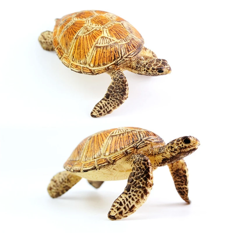 

Sea Life Animals Toys Set Turtle Figurines Walrus Plastic Shark Dolphin Solid Simulation Underwater World Model Kids Toy