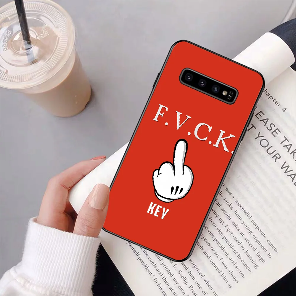 NBDRUICAI крутой Симпатичный черный ТПУ мягкий резиновый чехол для телефона Samsung S9 plus